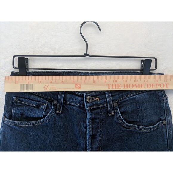 Dry Aged & Cured James Jeans Dark Wash TRAVIS THE STRAIGHT Button Fly Made in US - Picture 3 of 14